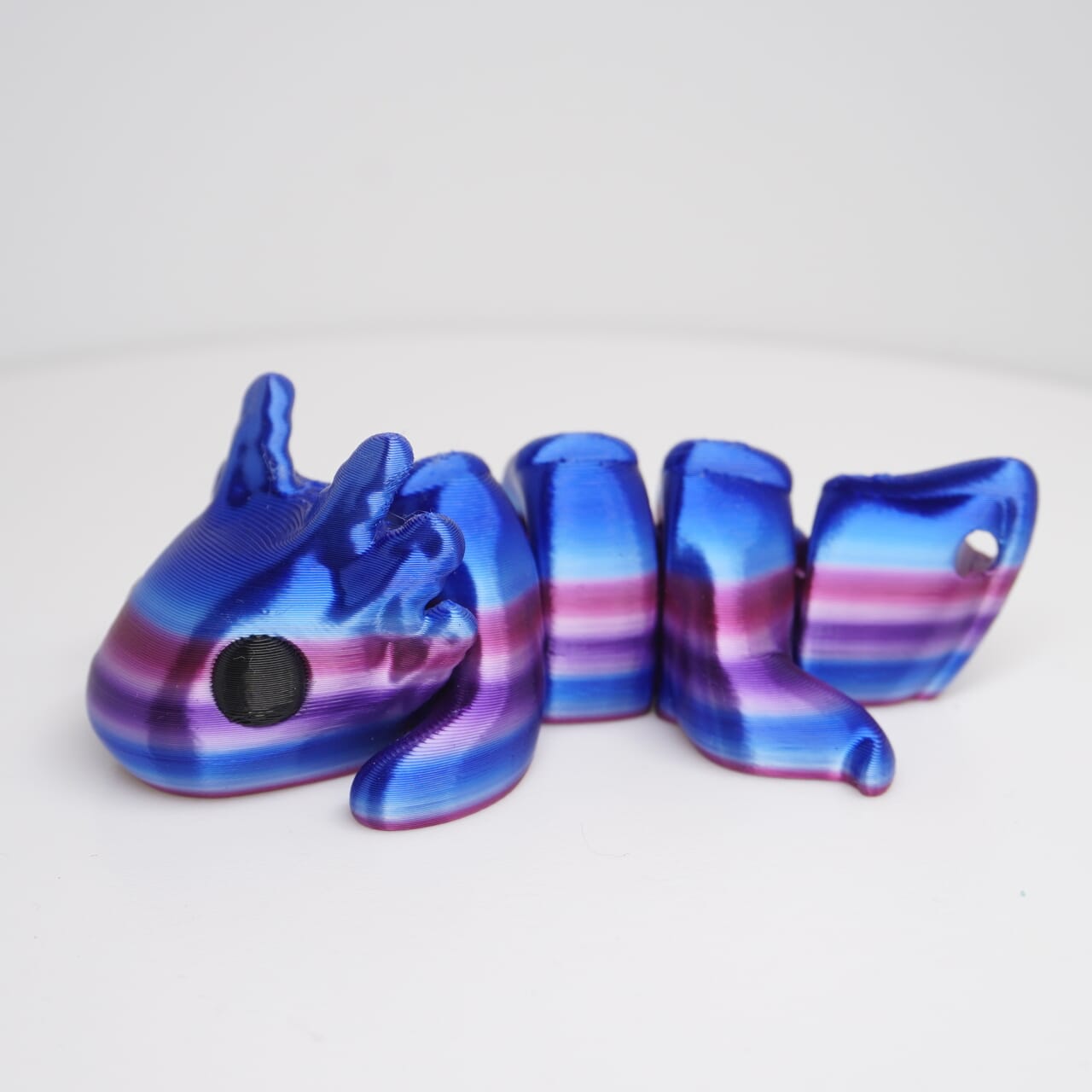Baby Axolotl 3D Druck Fidget 8cm Figur / Anhänger (Farbauswahl)