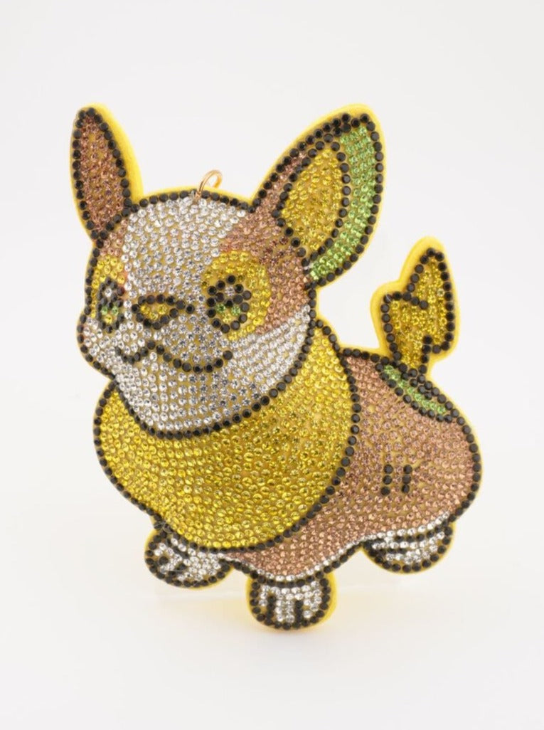 Pokemon Voldi großer Glitzerstein Anhänger