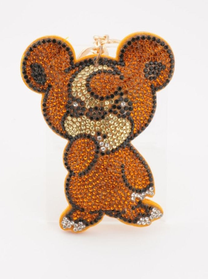 Pokemon Teddiursa großer Glitzerstein Anhänger