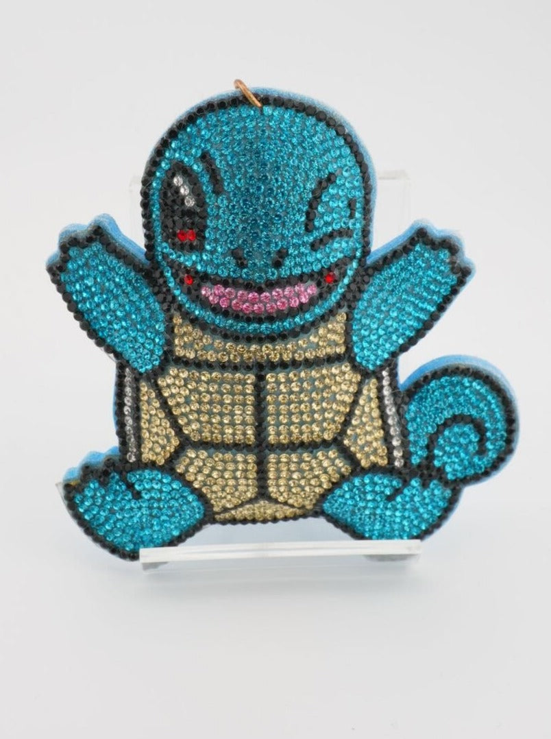 Pokemon Schiggy großer Glitzerstein Anhänger