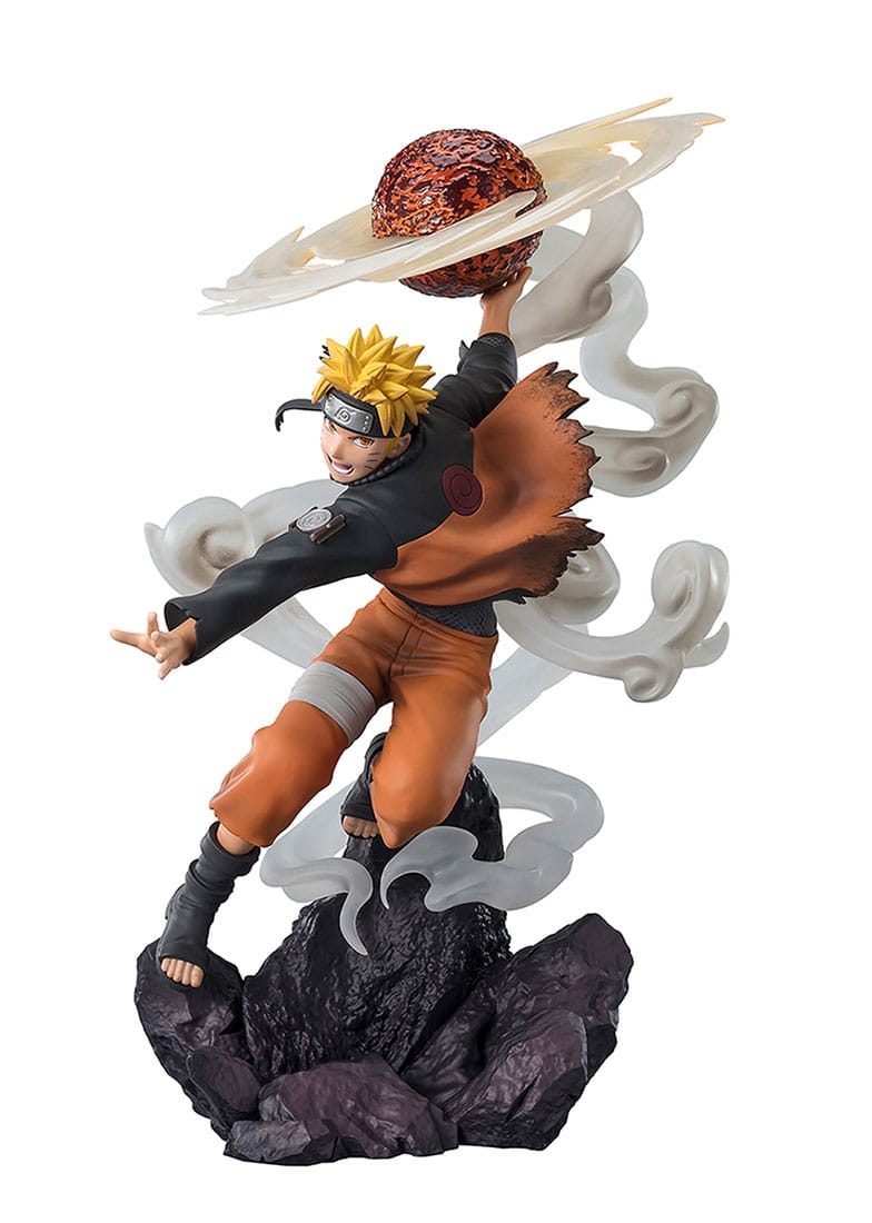 Naruto Shippuden Figuarts ZERO Uzumaki-Sage Art: Lava 24cm Statue