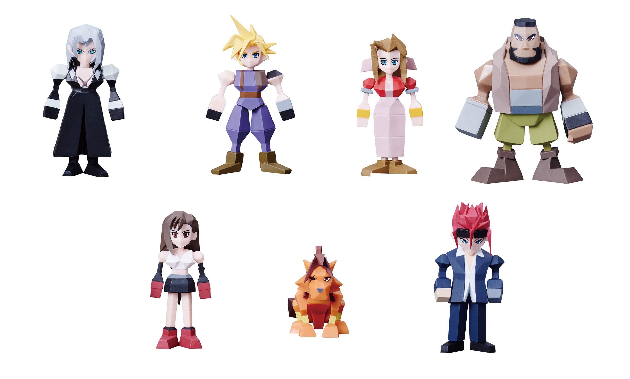 Final Fantasy VII Polygon Figur Vol. 1 (verschiedene zur Auswahl)