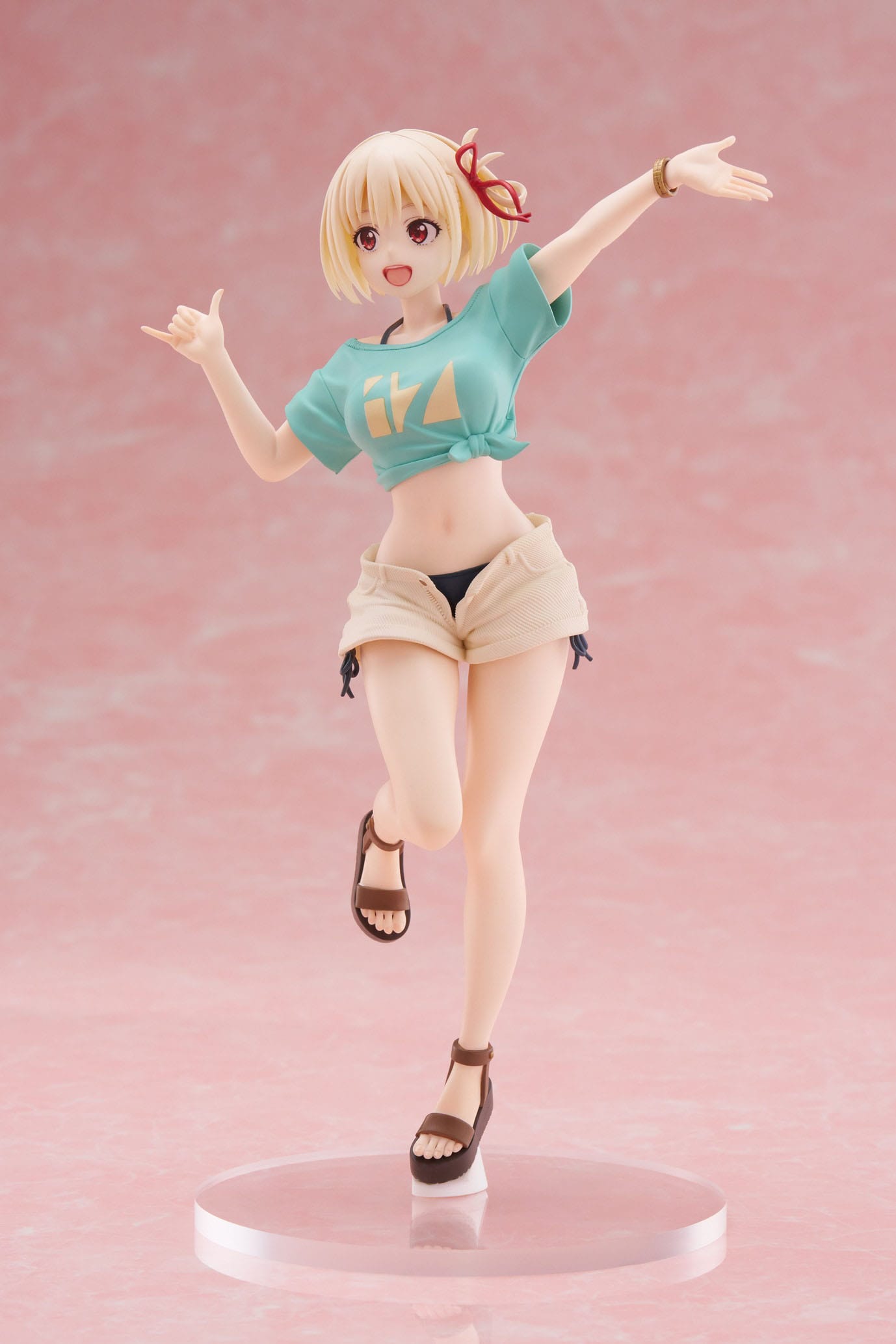 Lycoris Recoil Chisato Nishikigi Hawaiian Ver. Coreful 18 cm Statue