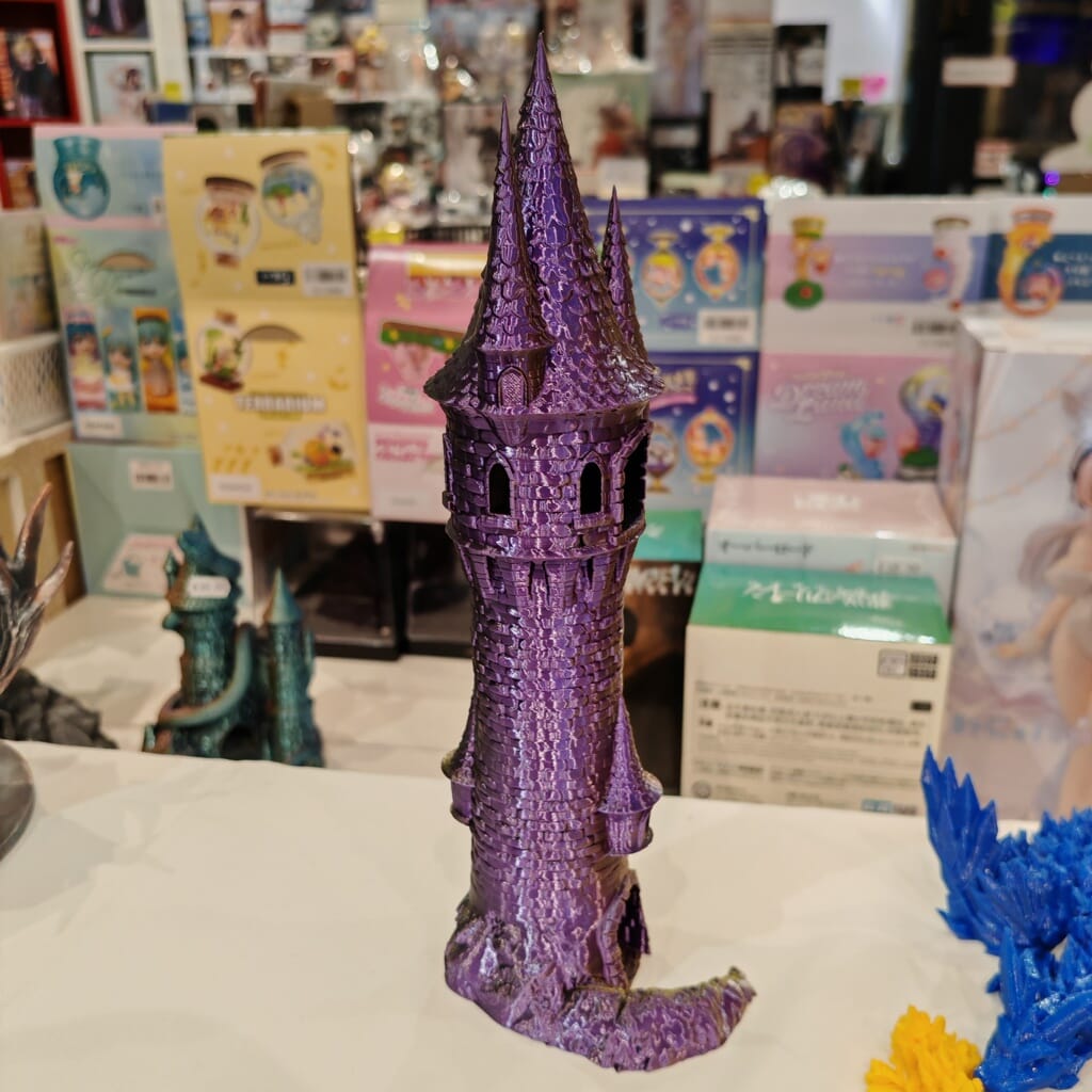 Tall Tower Würfelturm 3D Druck Deko - ohne Würfel -