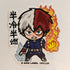 My Hero Academia Shoto Todoroki B-Side Label Sticker