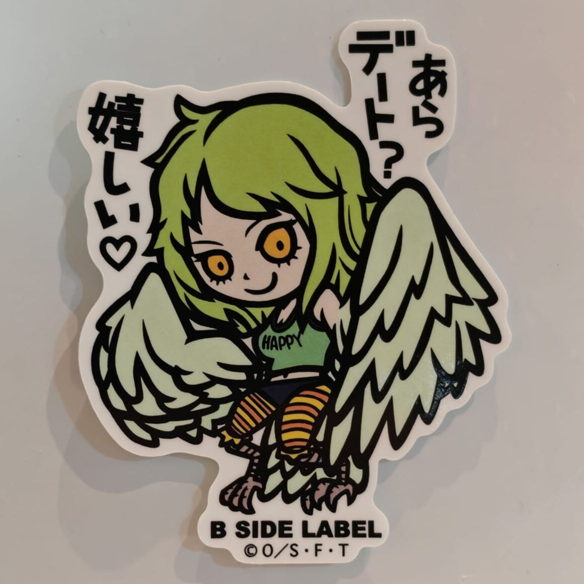 One Piece Monet B-Side Label Sticker