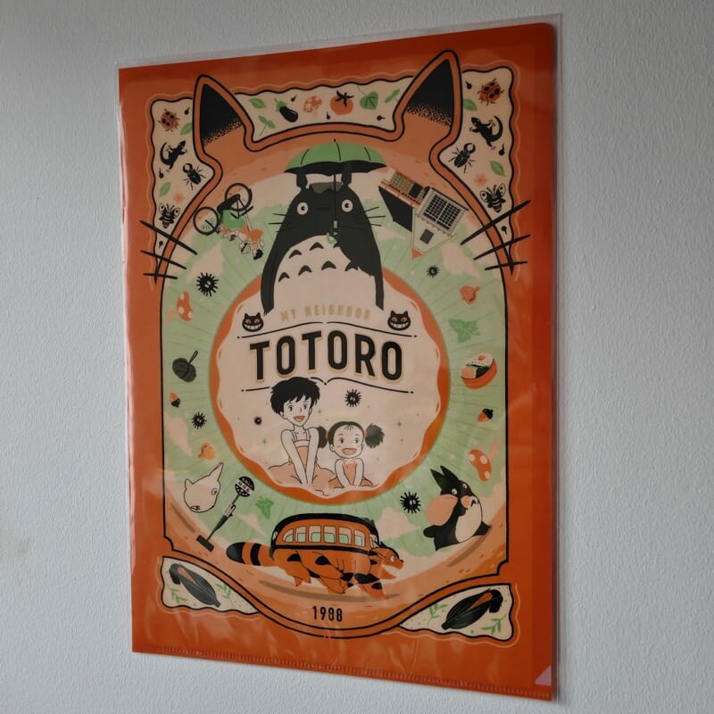 Mein Nachbar Totoro A4 Clearfile / Poster