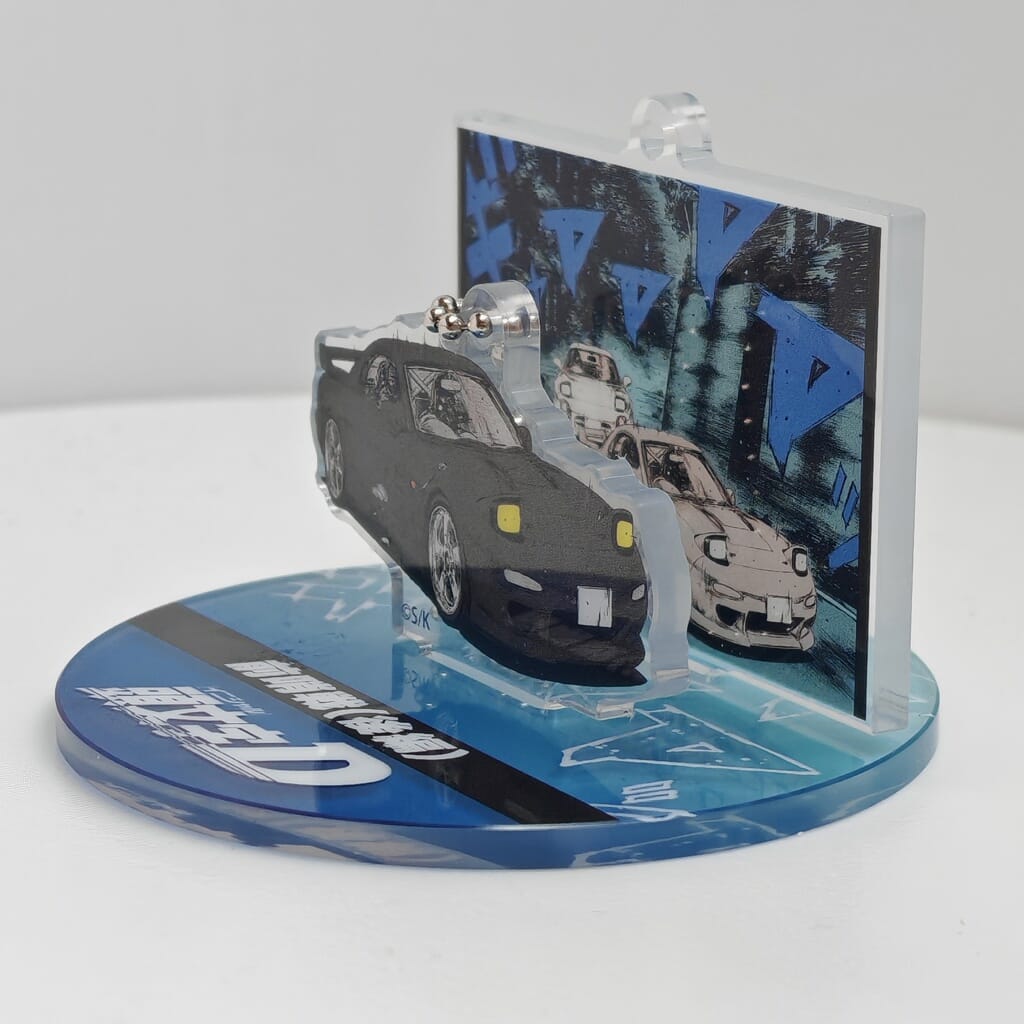 Initial D 4 cm Anhänger / Aufsteller