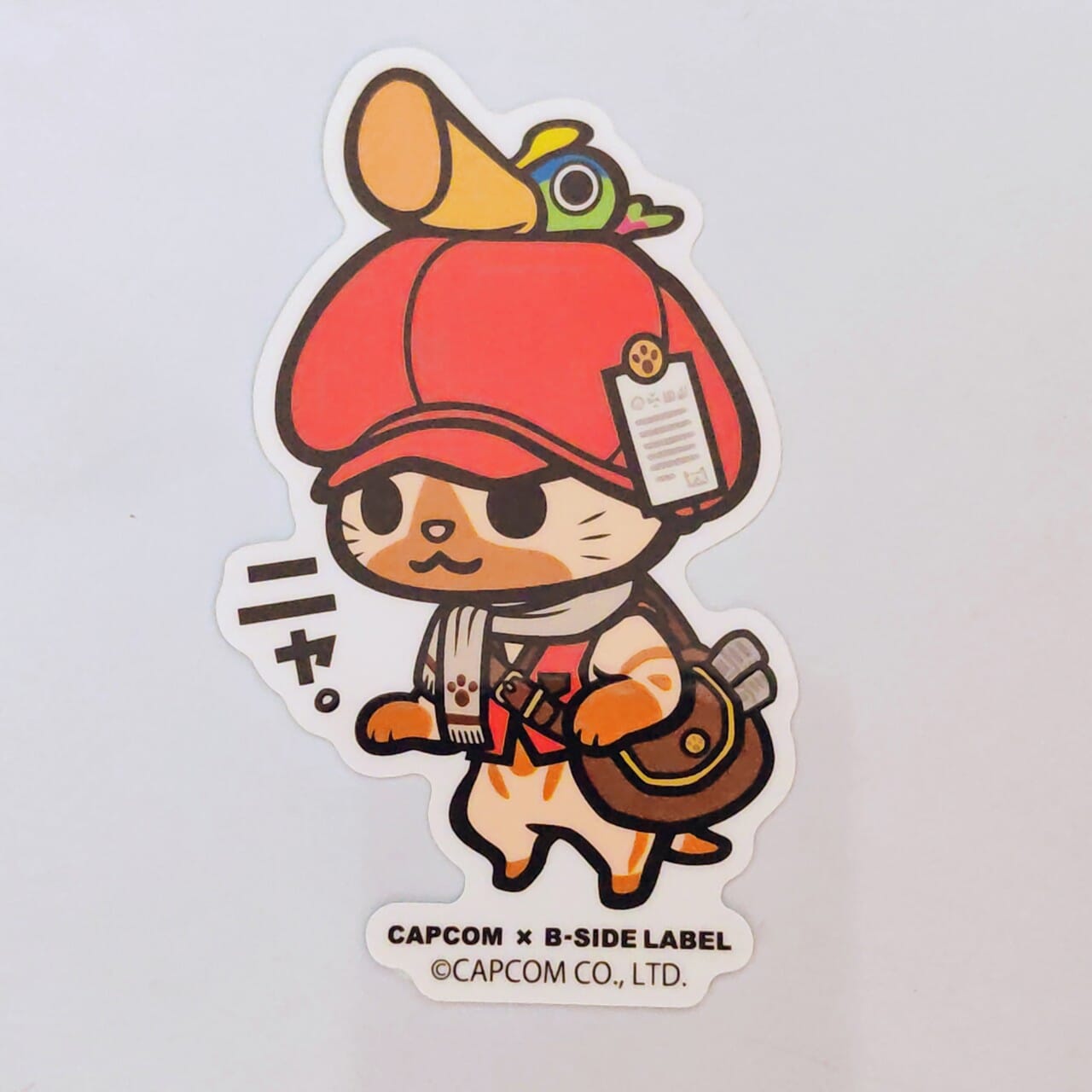 Monster Hunter Felyne B-Side Label Sticker