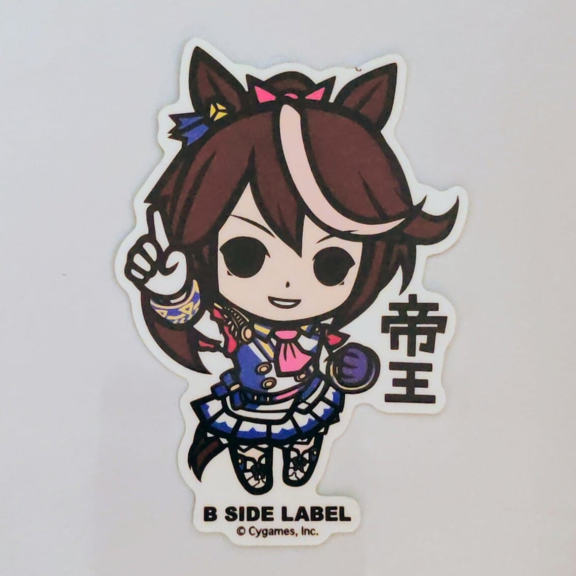 UmaMusume Tokai Teio B-Side Label Sticker