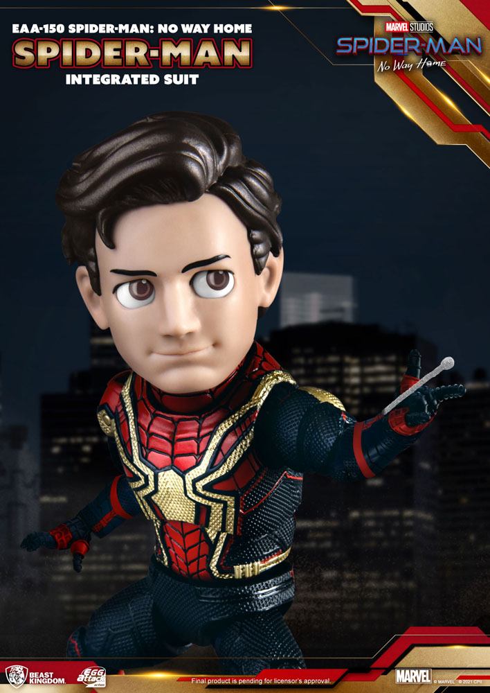 Spider-Man: No Way Home Egg Attack Spider-Man Integrated Suit Actionfigur