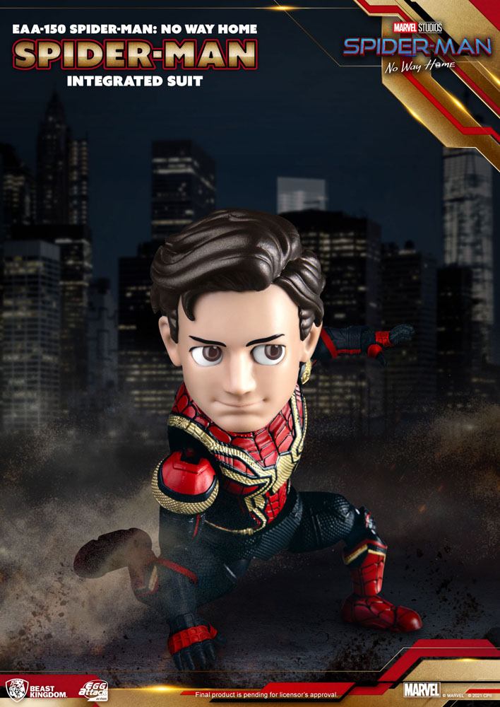 Spider-Man: No Way Home Egg Attack Spider-Man Integrated Suit Actionfigur
