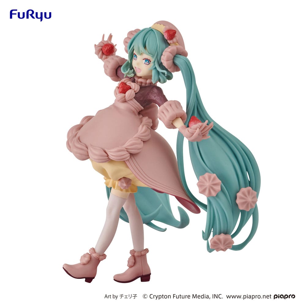 Hatsune Miku Strawberry Chocolate Short 17cm Statue
