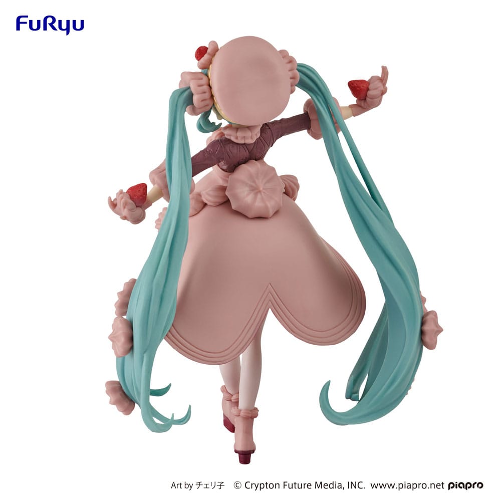 Hatsune Miku Strawberry Chocolate Short 17cm Statue