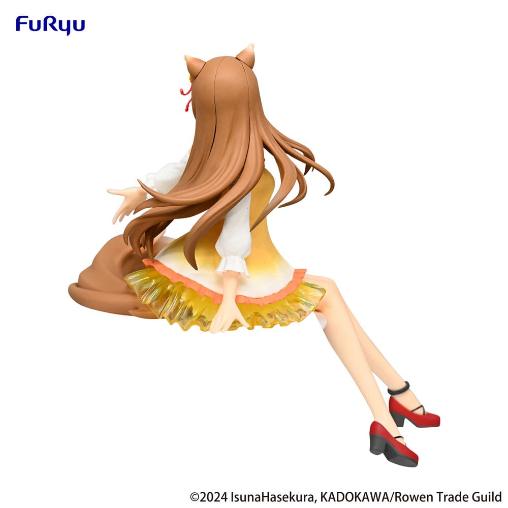 Spice and Wolf Holo Sunflower Dress Noodle Stopper 17cm Statue
