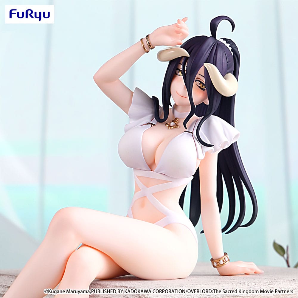 Overlord Noodle Albedo Swimsuit Ver. 16 cm Noodle Stopper Figur (Verpackung mit Dellen)