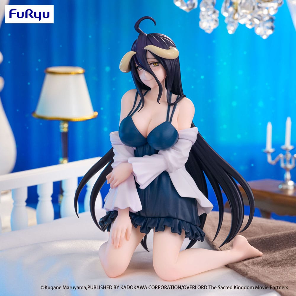 Overlord Albedo Loungewear Noodle Stopper 12cm Statue