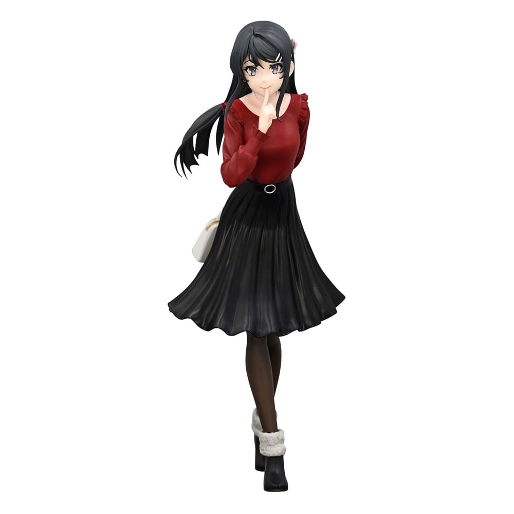 Rascal Does Not Dream of Bunny Girl Senpai Mai Sakurajima Winter Outfit Ver. 21 cm Statue