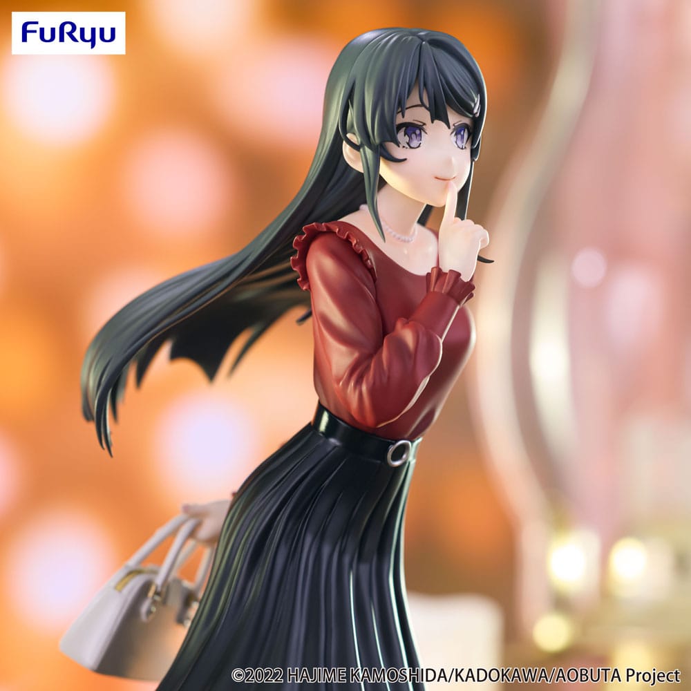 Rascal Does Not Dream of Bunny Girl Senpai Mai Sakurajima Winter Outfit Ver. 21 cm Statue