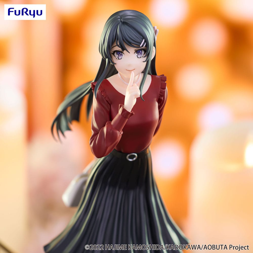 Rascal Does Not Dream of Bunny Girl Senpai Mai Sakurajima Winter Outfit Ver. 21 cm Statue