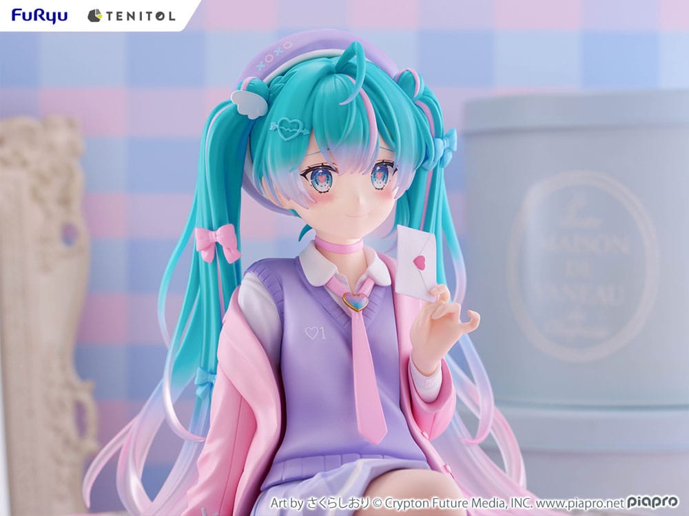 XTRA Groß: Hatsune Miku Love Blazer Tenitol Noodle Stopper 32 cm Statue