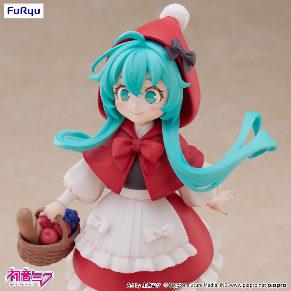 Hatsune Miku Desktop Fairy Little Red Riding Hood 16 cm Statue