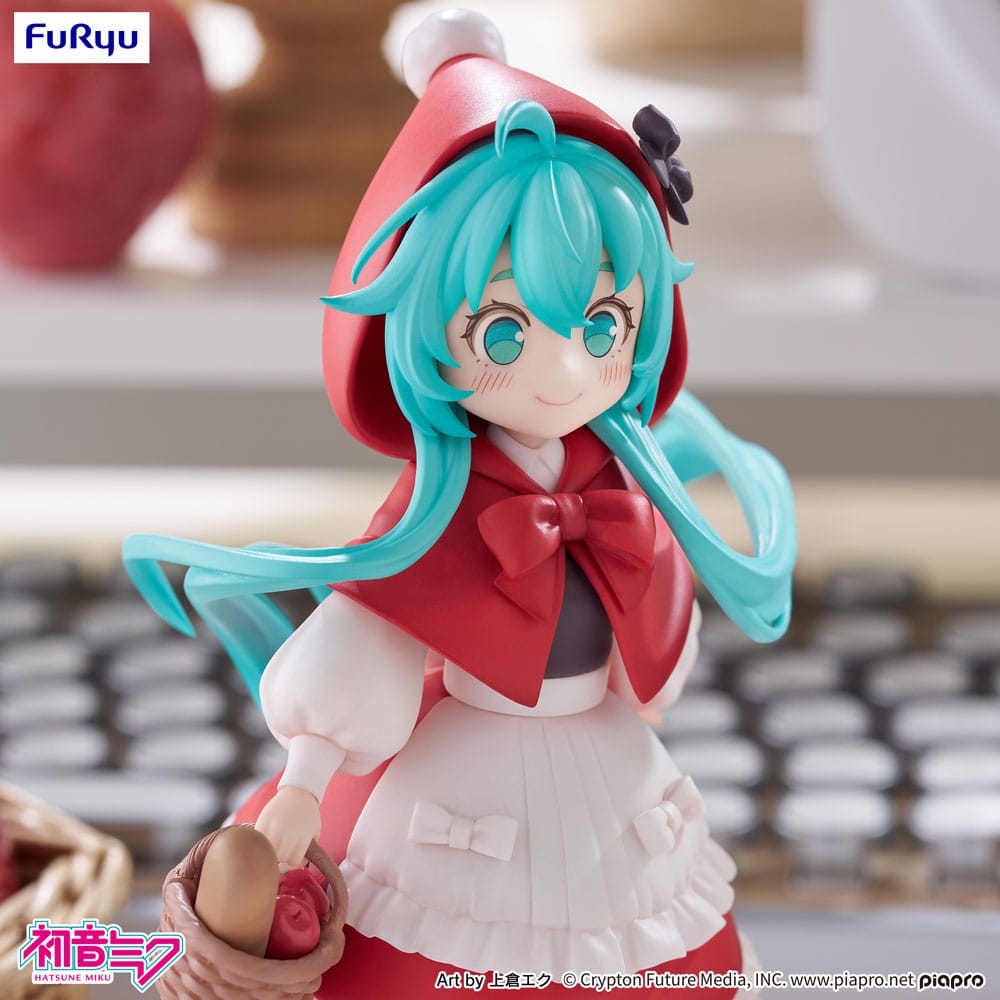 Hatsune Miku Desktop Fairy Little Red Riding Hood 16 cm Statue