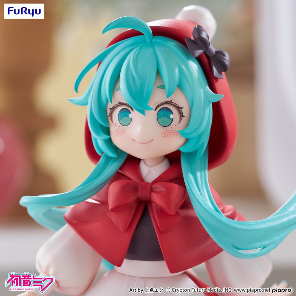 Hatsune Miku Desktop Fairy Little Red Riding Hood 16 cm Statue