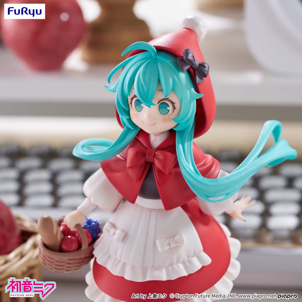 Hatsune Miku Desktop Fairy Little Red Riding Hood 16 cm Statue