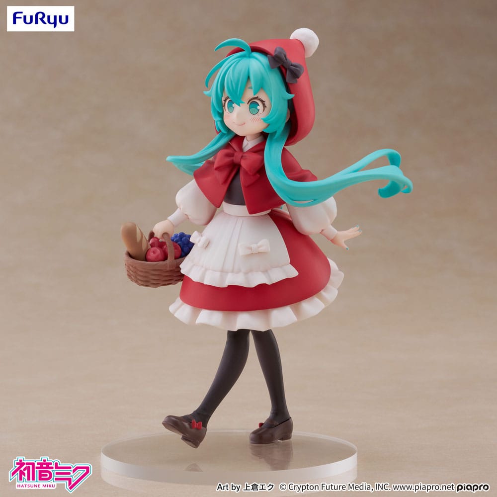 Hatsune Miku Desktop Fairy Little Red Riding Hood 16 cm Statue