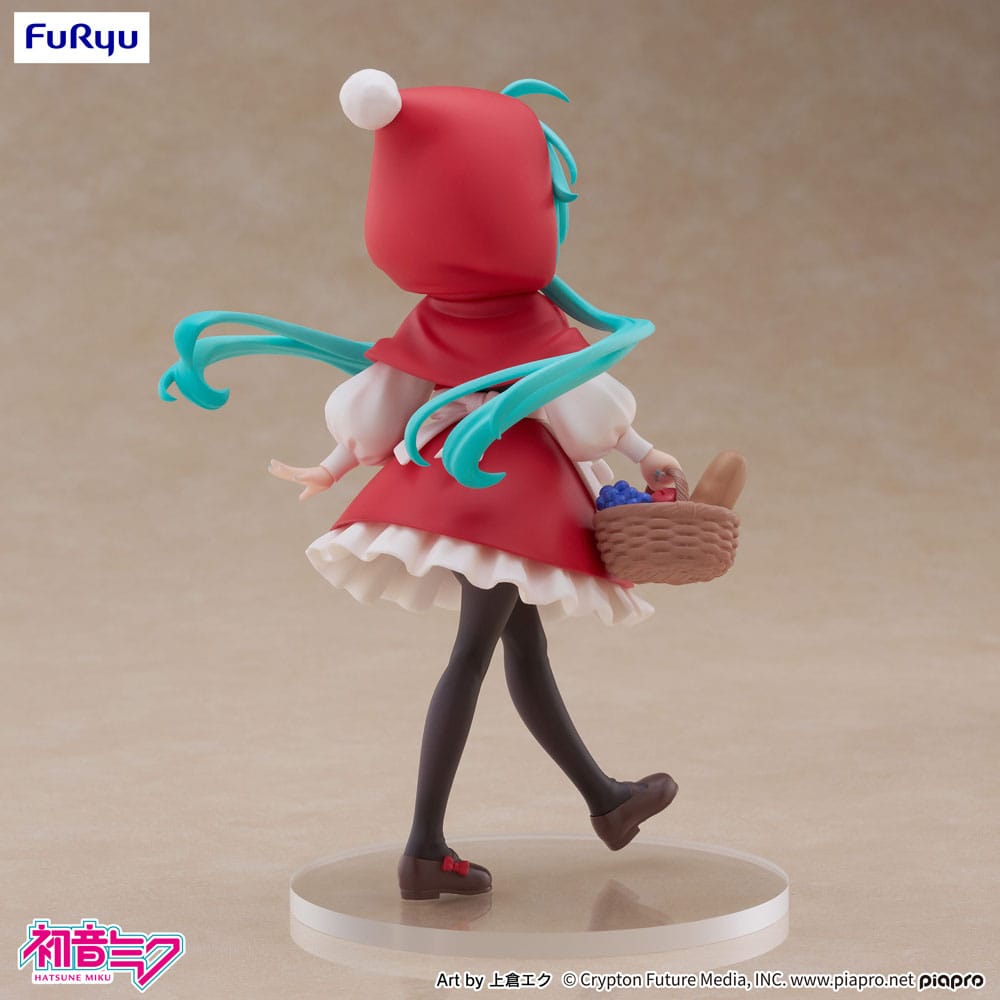 Hatsune Miku Desktop Fairy Little Red Riding Hood 16 cm Statue