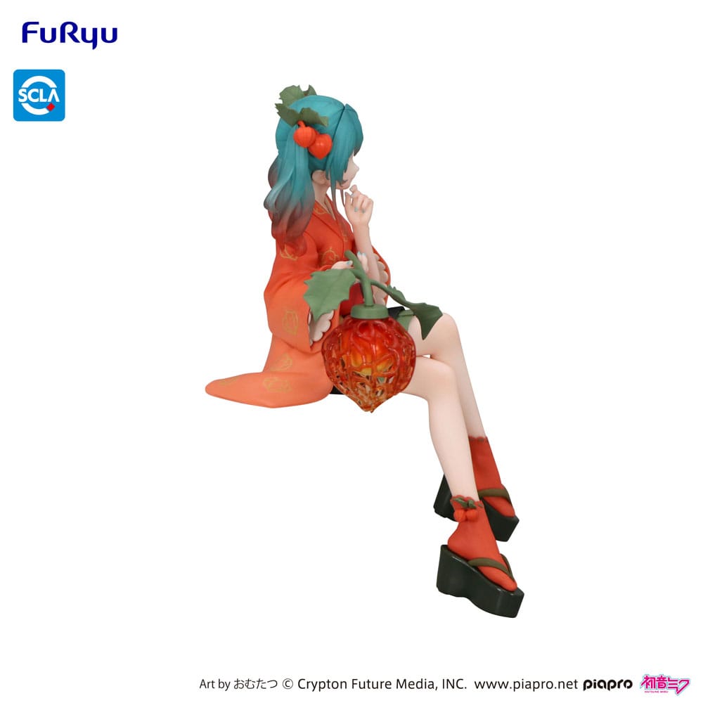Hatsune Miku Flower Fairy Winter Cherry Noodle Stopper 15 cm Statue