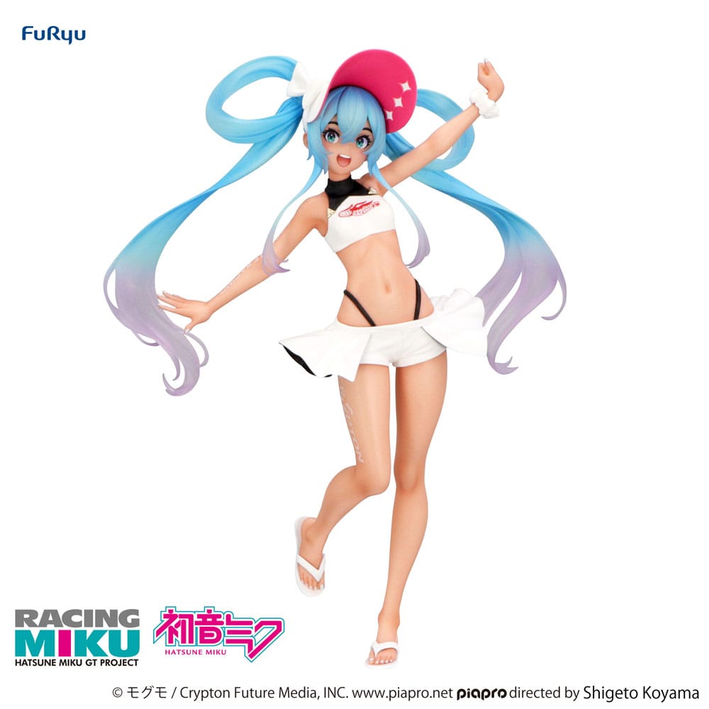 Hatsune Miku GT Project Racing Miku 2024 Summer Holiday Ver. Trio-Try-iT 23 cm Statue
