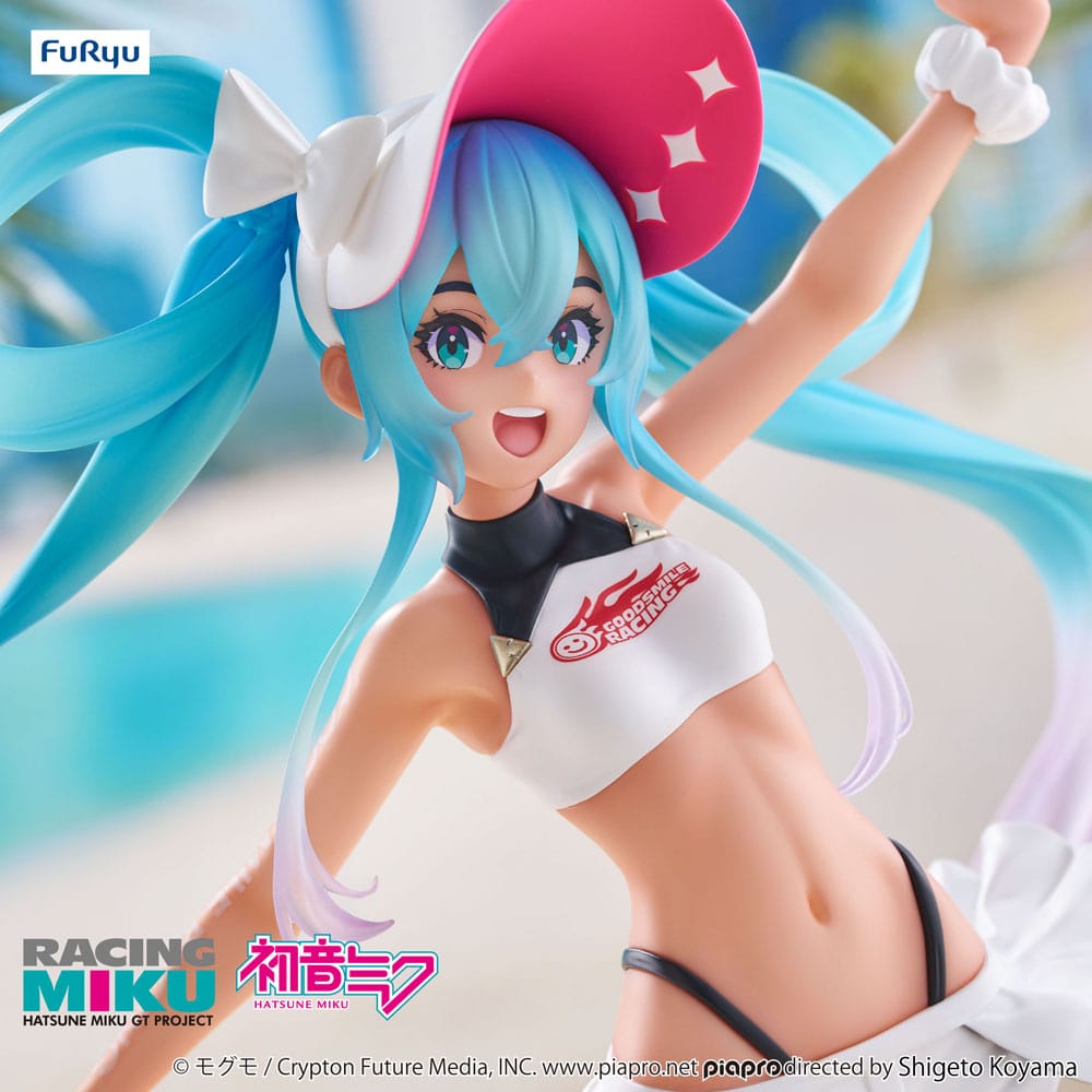 Hatsune Miku GT Project Racing Miku 2024 Summer Holiday Ver. Trio-Try-iT 23 cm Statue