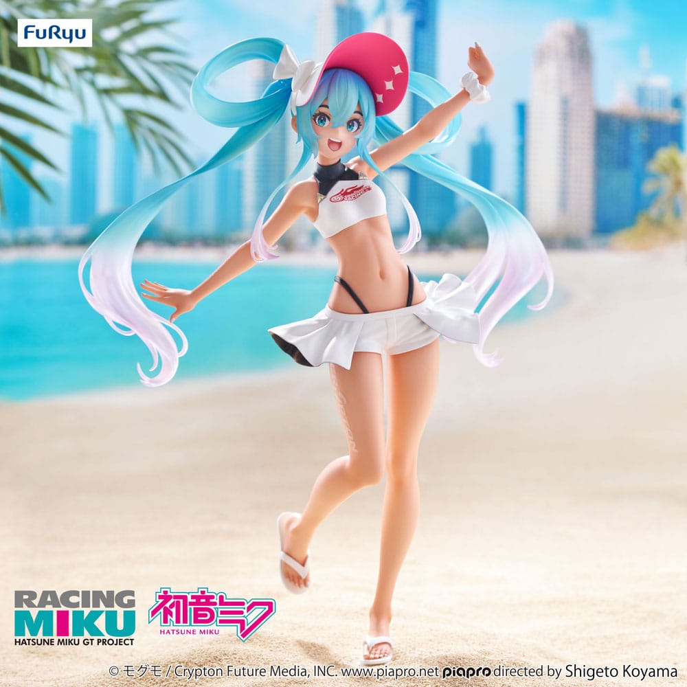 Hatsune Miku GT Project Racing Miku 2024 Summer Holiday Ver. Trio-Try-iT 23 cm Statue
