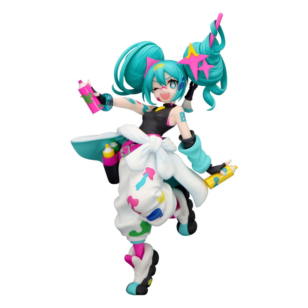 Hatsune Miku Paint Girl Trio-Try-iT 19 cm Statue