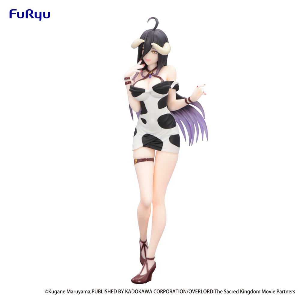 Overlord Albedo Mini Dress Cow Pattern Ver. Trio-Try-iT 21 cm Statue