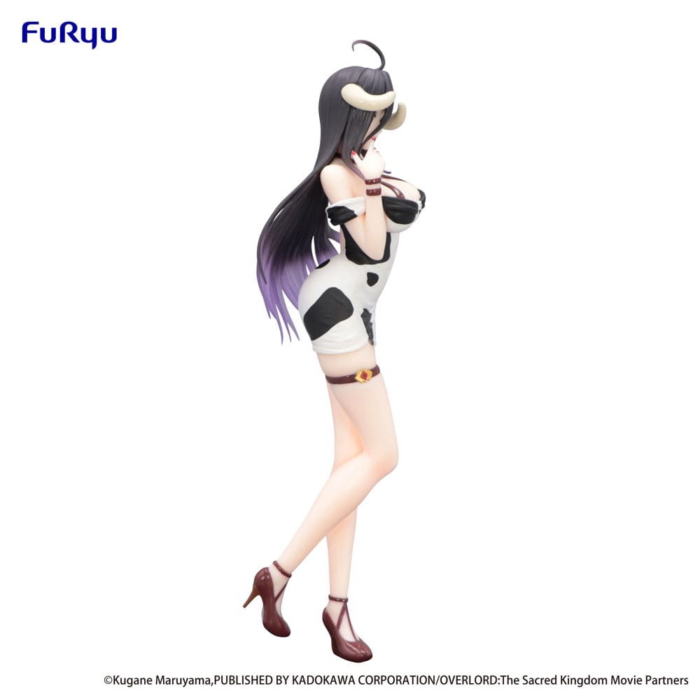 Overlord Albedo Mini Dress Cow Pattern Ver. Trio-Try-iT 21 cm Statue