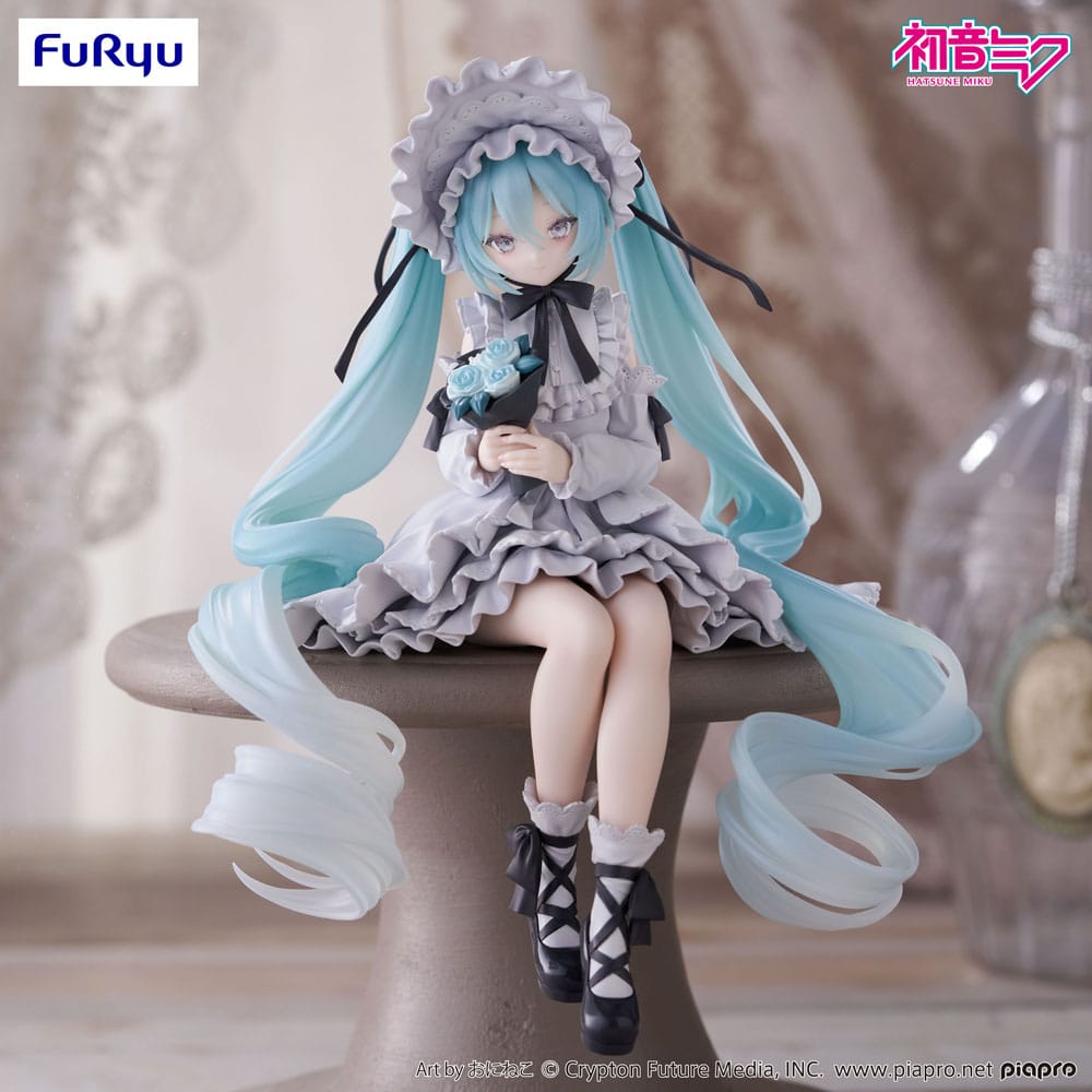 Hatsune Miku Vocaloid Vintage Doll Style Noodle Stopper 15 cm Statue