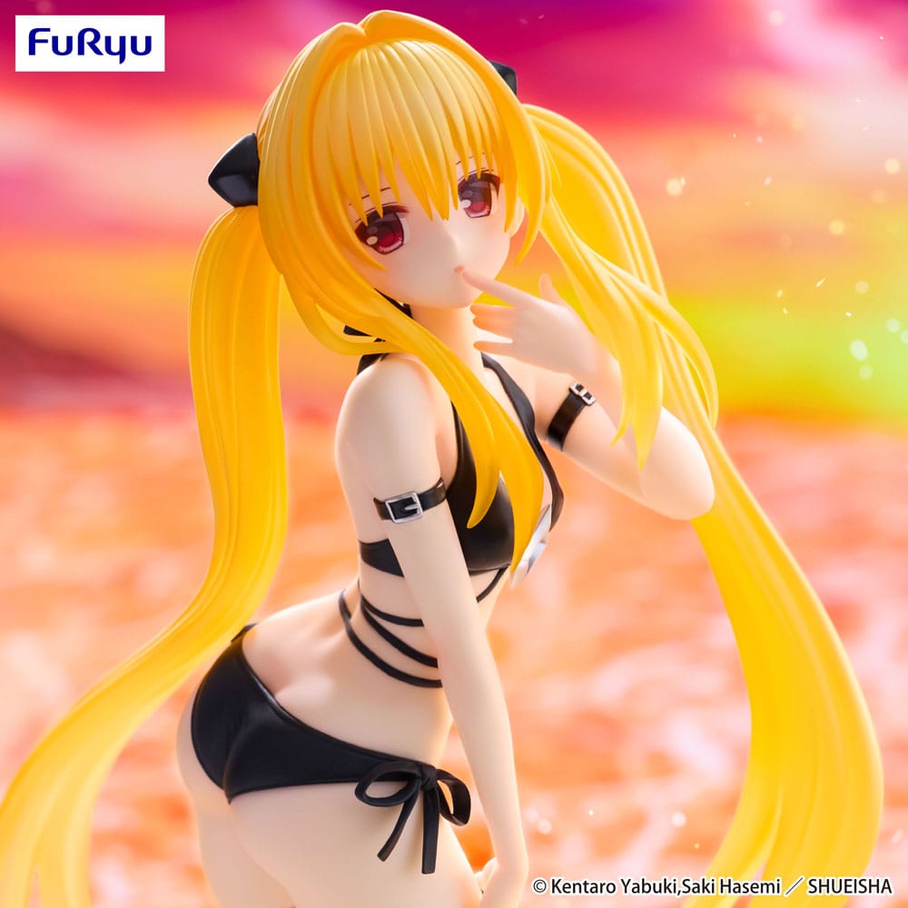 To Love Ru Darkness Konjiki no Yami Trio-Try-iT 19 cm Statue