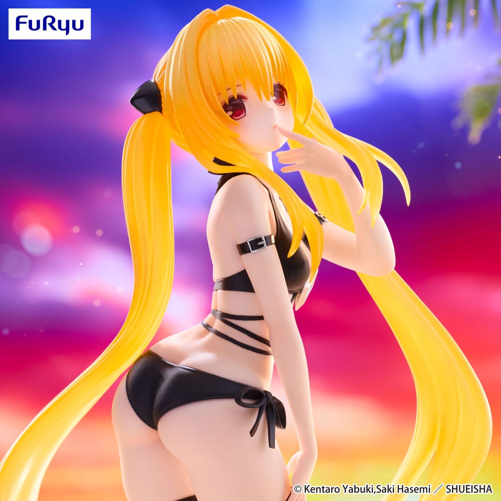 To Love Ru Darkness Konjiki no Yami Trio-Try-iT 19 cm Statue