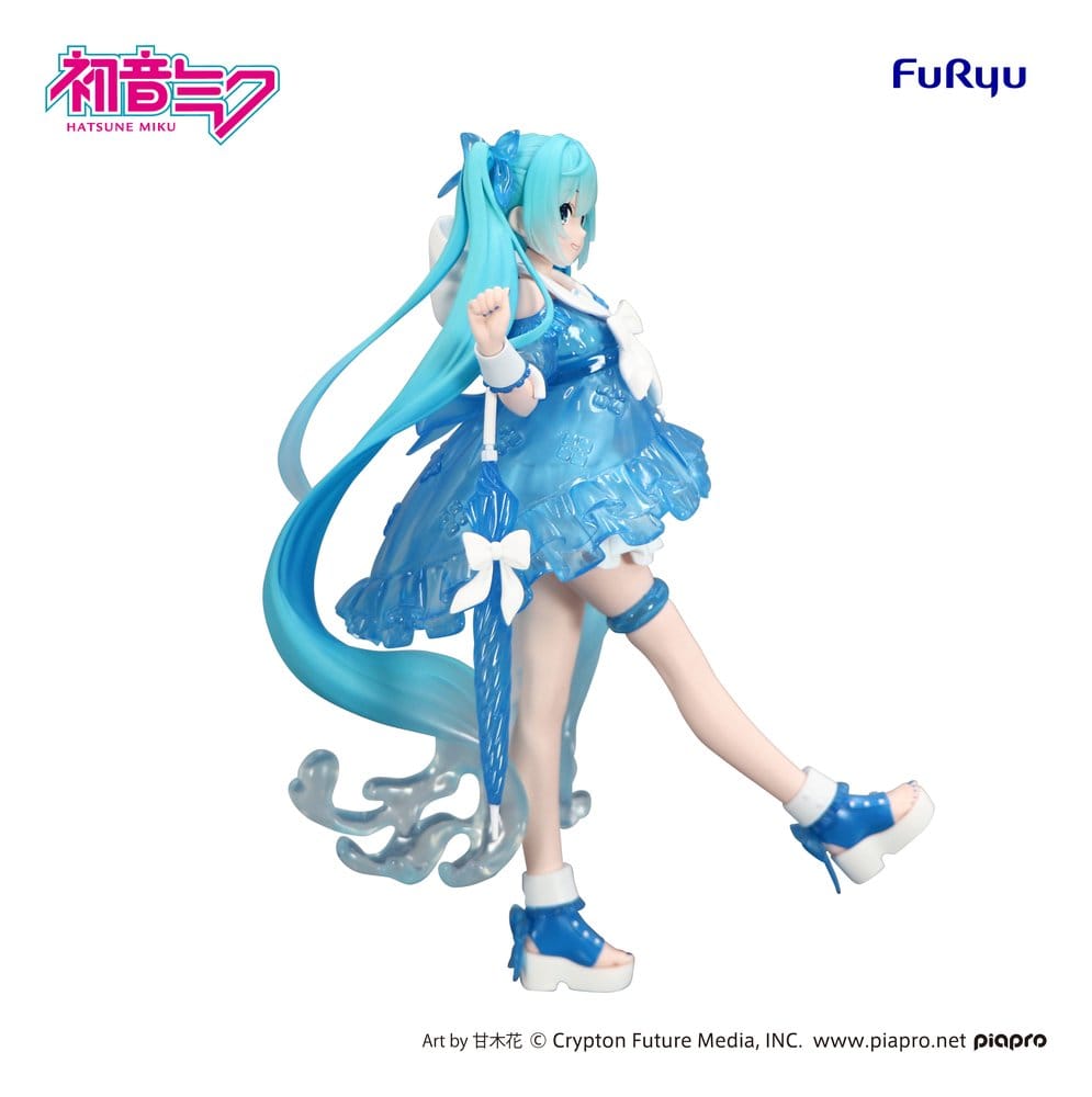 Hatsune Miku Rainy Dance Vocaloid Trio-Try-iT 19 cm Statue