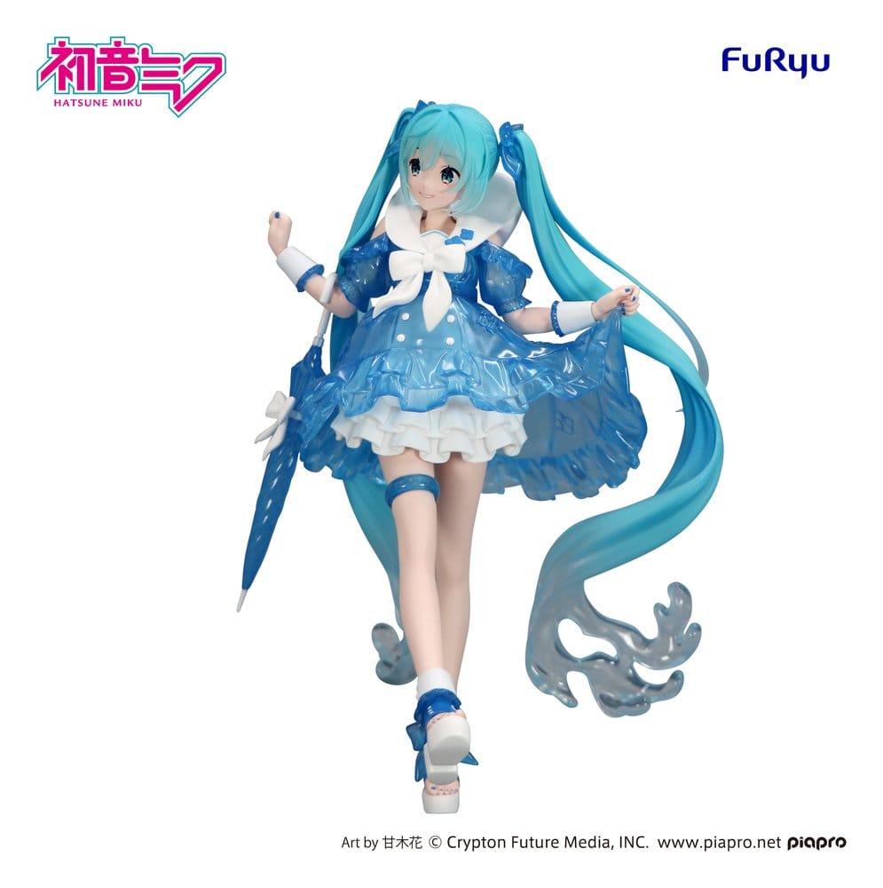 Hatsune Miku Rainy Dance Vocaloid Trio-Try-iT 19 cm Statue
