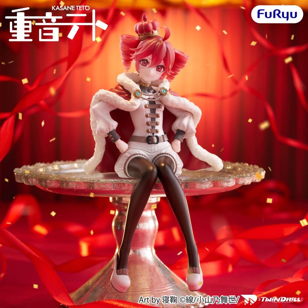 Hatsune Miku Vocaloid Kasane Teto King Ver. Noodle Stopper 15 cm Statue