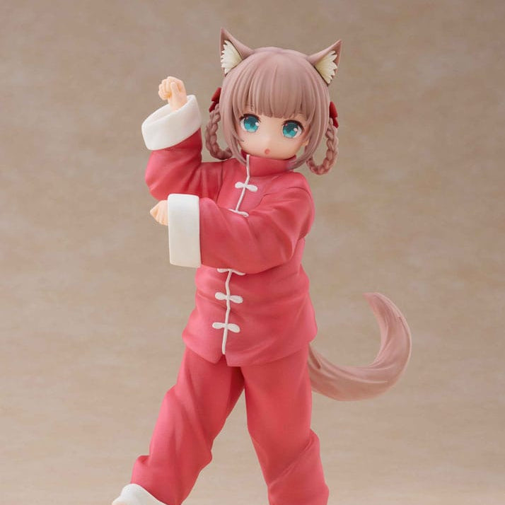 My Cat Is a Kawaii Girl Palette Dress-Up Collection Statue Kinako Nyang fu Ver. 15 cm Statue