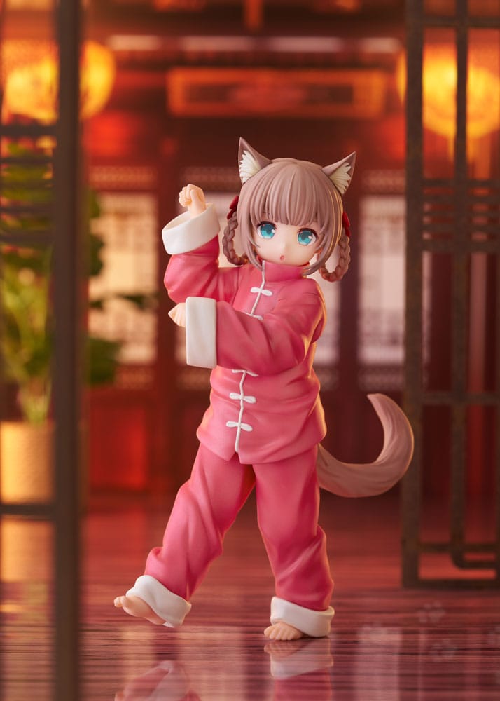 My Cat Is a Kawaii Girl Palette Dress-Up Collection Statue Kinako Nyang fu Ver. 15 cm Statue