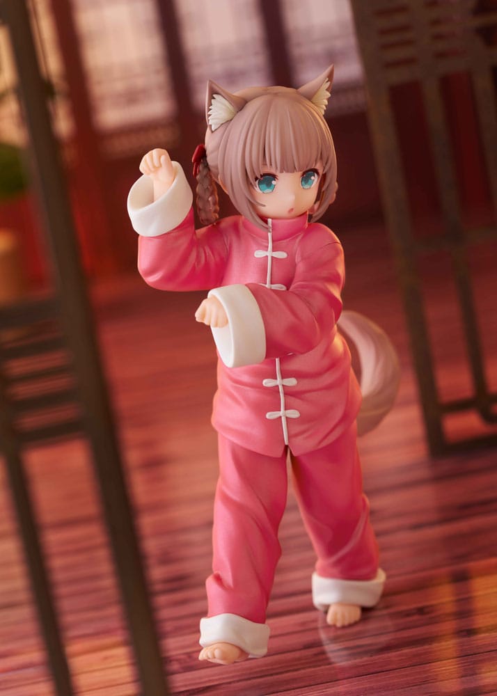 My Cat Is a Kawaii Girl Palette Dress-Up Collection Statue Kinako Nyang fu Ver. 15 cm Statue
