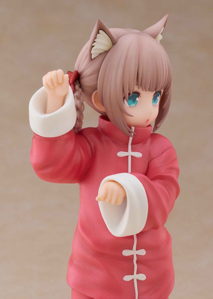 My Cat Is a Kawaii Girl Palette Dress-Up Collection Statue Kinako Nyang fu Ver. 15 cm Statue