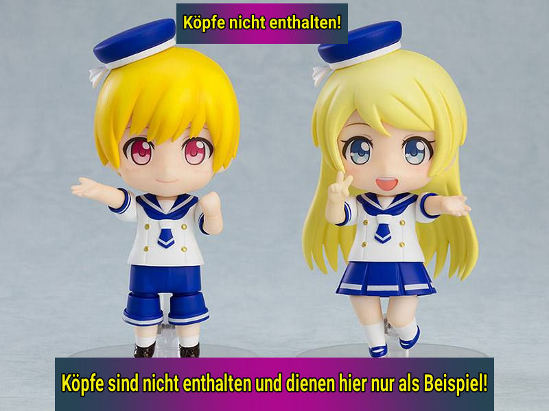 Nendoroid More "Dress-Up Sailor" Zubehör-6er-Set für Nendoroid Actionfiguren