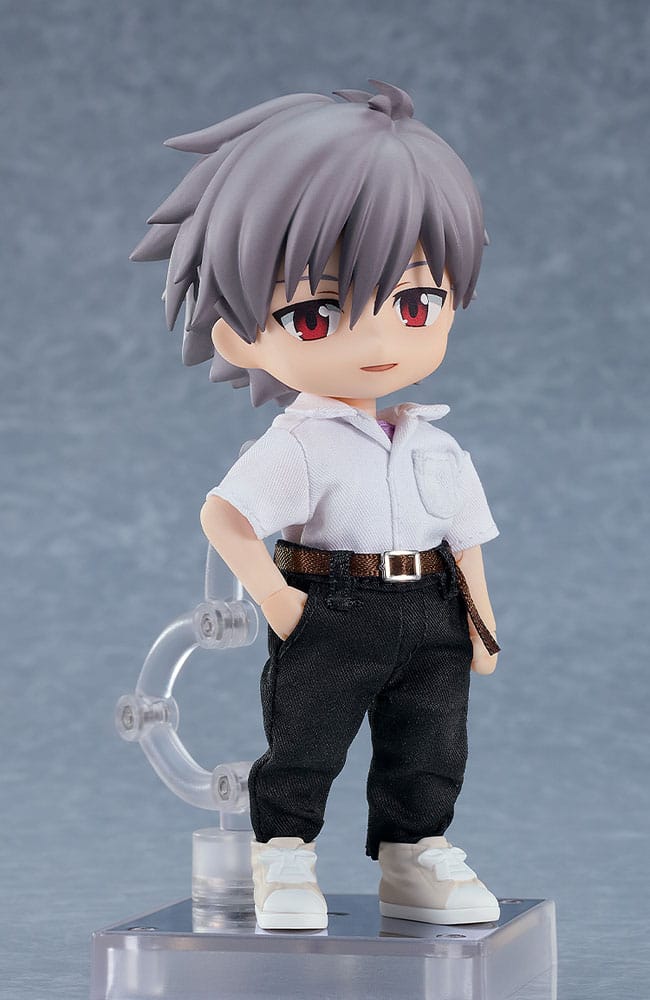 Neon Genesis Evangelion Rebuild of Evangelion Kaworu Nagisa Nendoroid Doll 14 cm Actionfigur